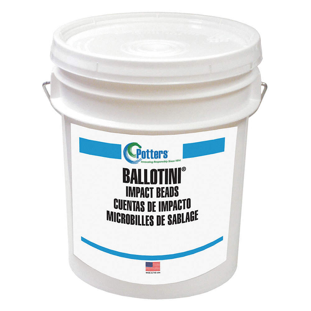 BALLOTINI AH (170-325) Blast Media,Glass Beads,Extra Fine 6ZC13