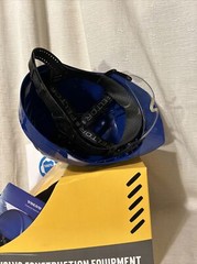Volvo Blue/Iconic Logo Peltor Safety Construction Helmet with Safety Visor