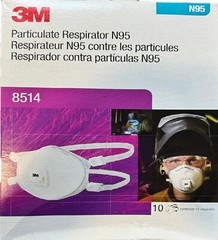 3M N95 Particulate Respirator Face Mask 8577 8511 8514 Exhalation Valve ☣️☢️👍