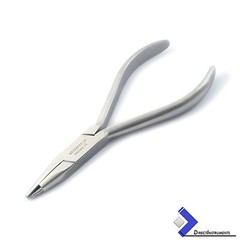 Orthodontic Tweed Omega Loop Forming Plier Serrated Dental Wire Bending Pliers