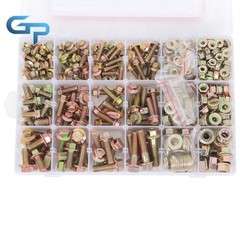 M6 M8 M10 EXTERNAL HEX DRIVE FLANGE BOLTS ASSORTMENT KIT FOR INDUSTRIAL 521PCS