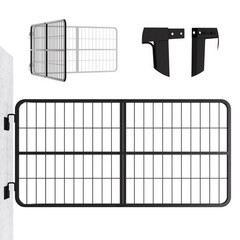 48″×24″ Carbon Stell Horse Stall Gate Two-Way Steel Stall Door for Barn &Horse