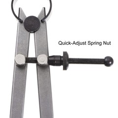 Spring Joint Caliper 12″ 300mm Adjustable Spring Outside Caliper with Solid Nut