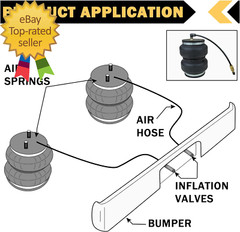 4 PCS 1/4″ Inflation Schrader Valve with Push to Connect for 1/4″ OD Air Line