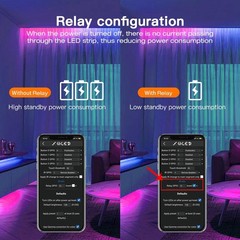 ESP32 WLED LED Strip Light Controller 15A Fuse Music Mic DIY Dynamic Lighting…