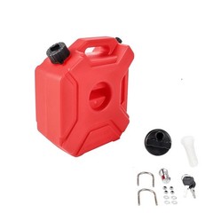 2Pack Portable 5L Gas Fuel Tank Petrol Storage Can For ATV UTV Motorcycle Car