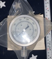 Nagano Keiki 2-3/4” Pressure Gauge C25E2 1801-271765 1/4″ NPT 35MPa / 5000 PSI