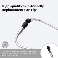EKO CORE 500 Stethoscope Protection Kit: Covers, Tips, and Films Included