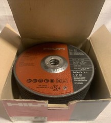 10 PCS- Box of Grinding Wheels-436698 Universal AG-D 7″ x 1/4″ x 7/8″ UP-Type 27