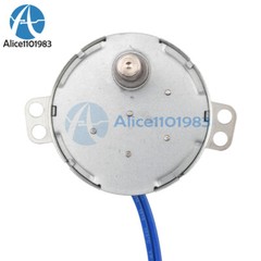 AC 12V/110V/220V 4W 50/60Hz Synchronous Motor 2.5/3/5/6RPM For Microwave TYC-50