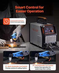 VEVOR Plasma Cutter 50A Plasma Cutting Machine 110V/220V Digital Display IGBT
