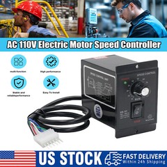 AC 110V to DC 90V Forward Reversible Regulator 120W DC Motor Speed Controller us