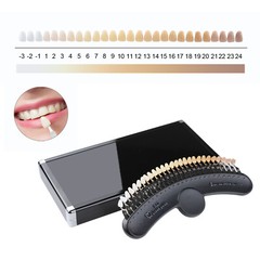 27 Colors Shade Guide 3D Bleaching Shade with Mirror Tooth Bleaching Shadeguide