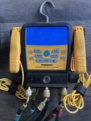 Fieldpiece SM382V SMAN Wireless Refrigerant Manifold 3-Port w Bag & Hoses A2L #4