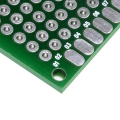 4 pcs Universal Circuit Board 5cm X 7cm – Durable Double-Sided PCB For Soldering
