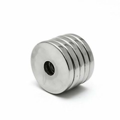 US N35 Countersunk Ring Round Disc Strong Magnets Rare Earth Neodymium Hole