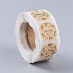Bakery 1984 Sticker Labels 500 each per roll Great for Orders Crafts work & Fun