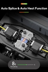 FTTX Fiber Optical Handheld Fusion Splicer Komshine EX39 W/ Electrode Life: 5000