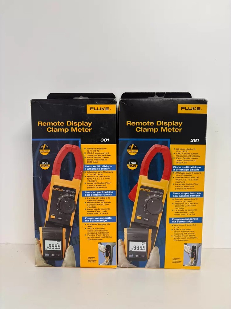 New Fluke 381 clamp meter