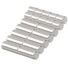 20PCS N35 N45 N52 Super Strong Rare Earth Cylinder Neodymium Magnet 11 Sizes