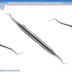 Chisel HATCHETS #NZH13/14 1.0mm Beveled Cutting Chisels Dental Surgical Tools CE