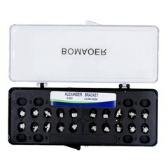1 Kit 20PCS Dental Orthodontic Alexander Bracket Braces Roth 022 3-4-5 Hooks