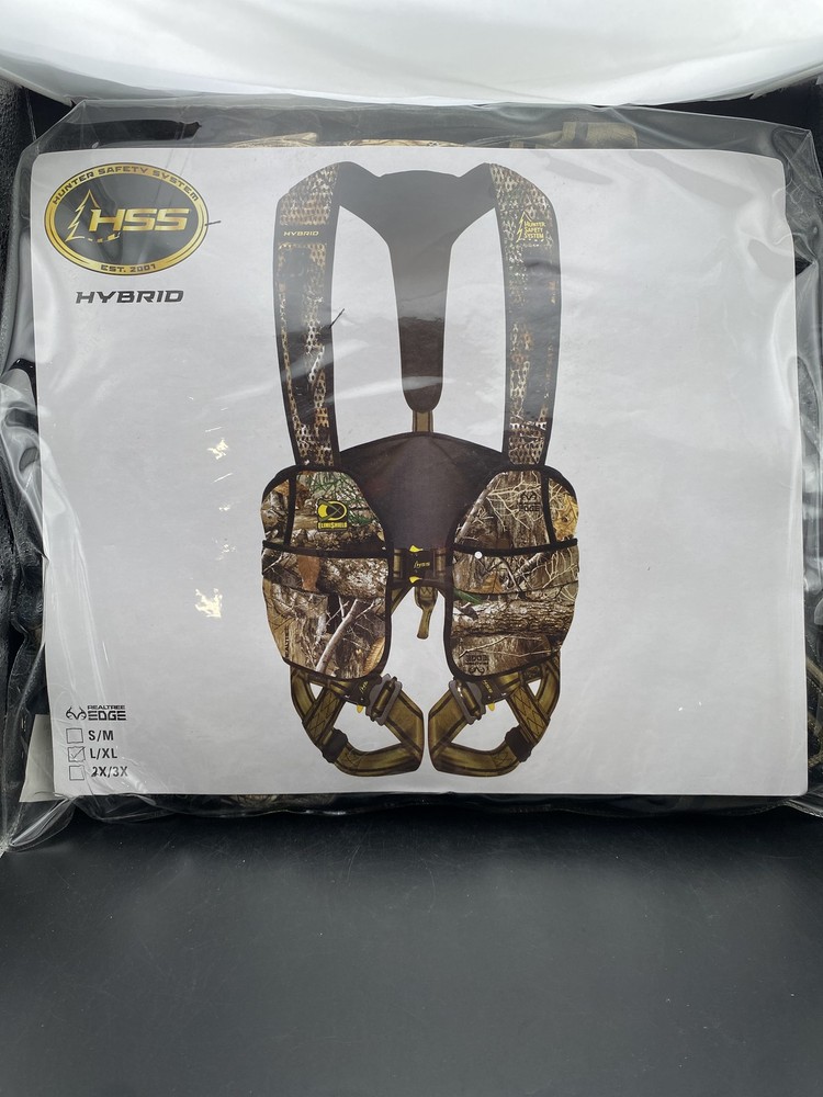 Hunter Safety System Hss Safety Harness Hybrid L/Xl Elimishield 175-250# R | New