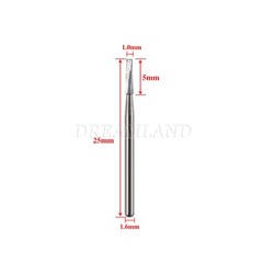 Burr Dental Surgical Burs 557L Long 25mm Carbide Bur High Speed FG SURG FGOS SL