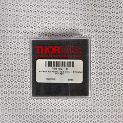 THORLABS PS915L-B – N-BK7 Right-Angle Prism, L = 15 mm, AR Coating on Legs