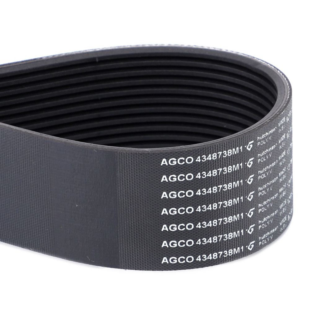 P/N 4348738M1, New Genuine AGCO OEM SERPENTINE BELT