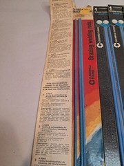 Large lot of Nickel Silver Brazing / Welding Rods