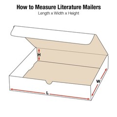 Mailer Boxes Medium 13″L x 10″W x 4″H 50-Pack – Corrugated Cardboard Box for …