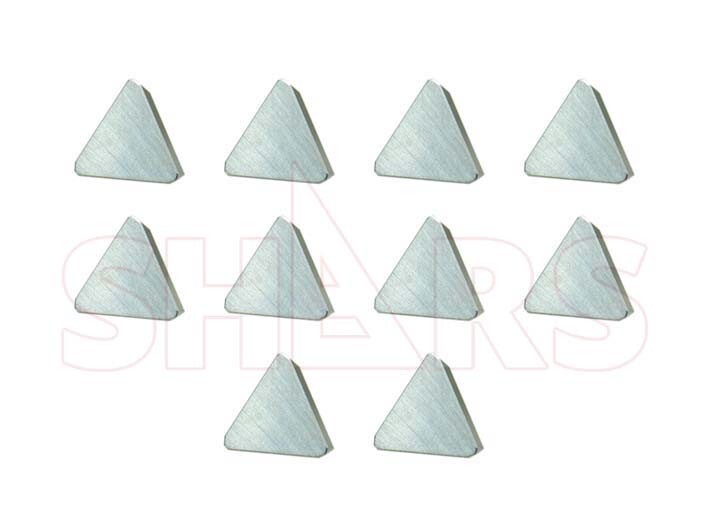 SHARS TPG 222 C6 Uncoated Carbide Wiper Insert 10 pcs NEW !{