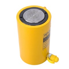 Solid Hydraulic Ram Cylinder Jack 50 Ton 6 Inch 150 mm Stroke Single Acting Pump