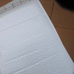 AirnDefense 250 #0 6.5×10″ White Poly Bubble Mailers Shipping Padded Envelopes