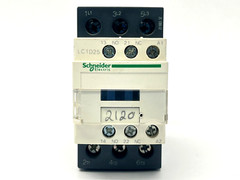 Schneider Electric LC1D25G7 Magnetic Contactor 40A 120V 3-Pole w/ Cover