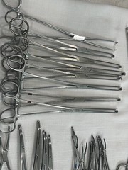 Assorted Lot of 108 Various Brand & Size Of OR Medical Surgical Instruments, S.S