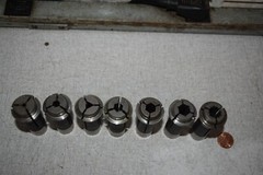 S&M Southwick & Meister TF20 Collets Lot of 7