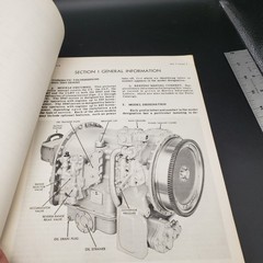 1960 Allison Torqmatic Transmission 5640 5840 Service Manual 6-Speed Supplement