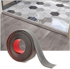 Art3d Self Adhesive Vinyl Floor Transition Strip, Laminate Floor Strip Floor Fla
