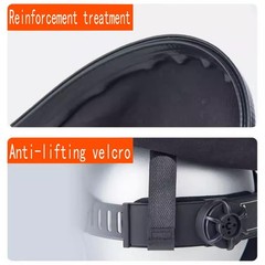 Welding Helmet Rear Extension Cover, Helmet Neck, Neck Visor, Anti-Glare, Hel…