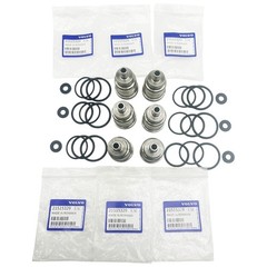 21515329 21401136 For Volvo D13 D11 D16 6PCS Fuel Injector Sleeve Cup Set