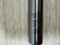 Chicago Latrobe 1/2 HSS S/S Chucking Reamer 60032 405 New Machinist Tool