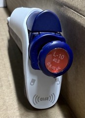 Rainin L-10 XLS Pipette, LTS, 0.5-10 µL Volume, LiteTouch, Magnetic Assist, RFID