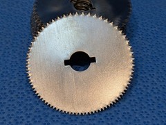SE003-916 Medical Cast Saw Blade 2 Inch 2-Slot Pin-Head Stainless Steel A2