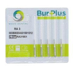 Dental RA Latch Round Burs Surgical Bur Carbide 2 4 6 For Low Speed Contra Angle