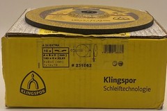 A24Extra Grinding Disc 7″ x 1/4″ x 7/8″ Type 27 Depressed Center -10 pcs.
