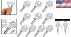 Versatile 10-Pack 455 Keys for Scissor Lifts – Compatible with Multiple Brands