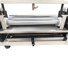 110V Double-sided Gluing Machine 15.35IN Glue Coating Machine with Steel Roller