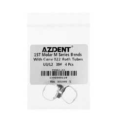 Dental Orthodontic Convertible Roth Band Buccal Tubes For 1st Molar Roth 022